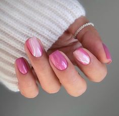 Dark Gel Nails Designs, Milky Nails, 2024 Nails, Nail Colours, Nails Fake, Stick On Nails