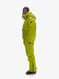 Women's Alpine Puffer - Mineral Yellow – Holden Outerwear Functional Green Puffer Jacket, Fun In The Snow, Having Fun, The Snow, Breathable Fabric, Puffer, Quilting, Yellow