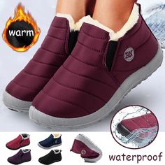 Men's Women's Sneakers Boots Slip-Ons Snow Boots Plus Size Winter Boots Daily Fleece Lined Booties Ankle Boots Winter Embroidery Zipper Flat Heel Round Toe Casual Minimalism Walking PU Loafer Solid 2023 - € 22.99 Zipper Embroidery, Warm Boots Women, Fall Heel, Mens Winter Shoes, Winter Heels, Botas Chelsea, Mens Winter Boots, Boots Style, Winter Ankle Boots