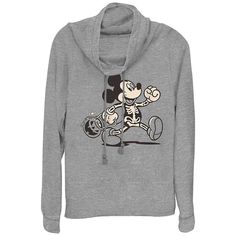 She'll love getting into the spooky spirit of the season with this Disney's Mickey Mouse Funny Bones Trick Or Treater Plus Size Cowlneck Graphic Lightweight Long Sleeve. © Disney FEATURES Cowlneck Long sleevesFABRIC & CARE Polyester, rayon, spandex Machine wash Imported Size: 1X. Color: Gray Heather. Gender: female. Age Group: adult. Trick Or Treater, Disney Mickey Mouse, Disney Mickey, Bones Funny, Fabric Care, Womens Clothing Tops, Plus Size, Tops & Tees, Disney