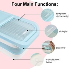 the four main functions of an automatic pet grooming machine are shown in this diagram