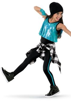 Weissman™ | Leotard, Leggings, Plaid Shirt Hip Hop Concert Outfit, Cute Dance Costumes, Mode Hip Hop, Hip Hop Kids, Looks Hip Hop, Hip Hop Girl, Dance Costumes Hip Hop, Hip Hop Costumes