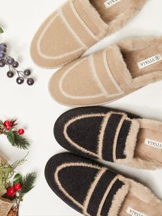 If you're looking for a pair of warm mules, here are the perfect shoes for you in cold weather. #VIVAIA #shoes #mules #sustainable #fashion #trends #shoelover #ecofashion Cozy Mule Slippers, Affordable Casual Mules With Cushioned Footbed, Luxury Casual Mules With Cushioned Footbed, Chic Luxury Mules With Cushioned Footbed, Luxury Closed Toe Mules With Cushioned Footbed, Cheap Women's Cushioned Mules, Luxury Chic Mules With Cushioned Footbed, Luxury Round Toe Mules With Removable Insole, Luxury Round Toe Mules For The Beach