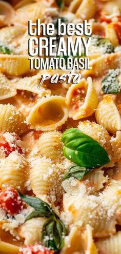 the best creamy tomato basil pasta recipe