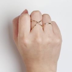 Criss Cross Ring, X Ring, 14k Solid Gold Minimalist Cross Ring, Celebrity Ring, 14k Solid Gold Layering Ring, Stacking Ring, Stackable Ring ≫ Product Details ◈ Handmade / Handcrafted Fine Jewelry ◈ Total Weight: 1.8 ~ 2.0 g ◈ Metal: Solid 14K Gold (18K also available - Additional fees may apply) ◈ Gold Color: White gold, Rose gold, Yellow gold ◈ The height from the bottom of the x to the top of the x is approximately 14 ~ 15mm. The ring will be approximately 22 ~ 23mm tall when the ring is flipp Fine Jewelry Midi Rings With Open Band, Minimalist Double Band 14k Gold Rings, Minimalist 14k Gold Double Band Ring, Minimalist 14k White Gold Bypass Ring, 14k Gold Minimalist Couple Rings With Open Design, 14k Gold Minimalist Open Couple Rings, Minimalist 14k Gold Bypass Ring, Minimalist 14k Gold Round Bypass Ring, Minimalist 14k Gold Couple Rings With Open Design