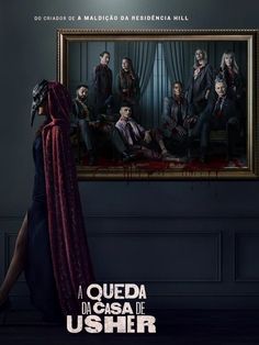 the poster for netflix's upcoming series, la queda da casa de usher