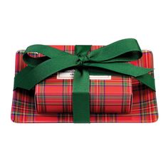 michel design works hostess gifts — MUSEUM OUTLETS Soap Gift Set, Christmas Gift Sets, Pets For Sale, Soap Gift, Green Ribbon, Sweet Gifts, Plaid Design, Plaid Christmas, Soap Dish