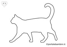 a black and white drawing of a cat