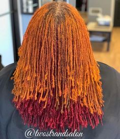 Color Sisterlocks, Colored Dreads, Beautiful Dreadlocks, Natural Hair Twists, Hair Braid Videos, Fresh Hair, Sisterlocks, Dreadlock Hairstyles