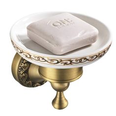 PRICES MAY VARY. BRASS MATERIAL: Soap dish construction of high quality brass to ensure durability and reliability, prevent soap holder corrosion and rust. Floral ceramic soap disc tray adds an elegant charm REMOVABLE: soap dish tray and the base are separated, the ceramic saponis can remove the cleaning or use itself. FOR DECORATION: Soap holder can be used to decorate the room, soap dish saver highlight the retro luxury room style HIDDEN INSTALLATION: The soap disc is firmly installed with scr Shower Soap Dish, Brass Bathroom Hardware, Oil Rubbed Bronze Hardware, Shower Soap, Ceramic Soap Dish, Bathroom Hardware Set, Soap Tray