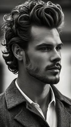 💫 Elevate your look with master professional techniques with this voluminous Tousled Waves Wavy Hairstyles for Men . Insider secrets unveiled for gorgeous finish! Salon-worthy results at home. Long-lasting results with Styling necessities. Ideal for formal occasions and includes expert damage prevention tips! #TousledWavesWavyHairstylesforMen #Hairgorgeousfinish #voluminousHair #HairGoals #HairInspo Hairstyles For Rectangular Faces, Afro Twist, Hairstyle For Men, Medium Layered Haircuts, Mens Haircuts, Layered Hairstyles, Layered Cut, Hair Patterns