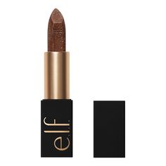 Get ready for your big, frosted finish with e.l.f. Cosmetics O FACE Shimmer Balm. This luxe shimmer lip balm gives you the pearlescent lip look you crave in a sheer, buttery smooth balm. The nourishing formula feels comfortable as e.l.f. on lips and is infused with mango seed butter, marula oil, squalane and jojoba seed oil. It glides on oh-so-smooth for a wash of shimmer that feels insanely comfortable on lips. Why you’ll love it: • Ultra-luxe lip balm delivers a sheer veil of shimmer and a fro Elf Lip Balm, Glitter Lip Balm, Sheer Veil, Mango Seed, Marula Oil, Elf Makeup, Bold Makeup, Glitter Lips, Seed Butter