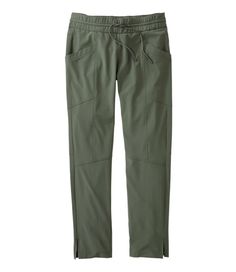 Our most versatile pants yet combine the ease of stretch, moisture-wicking performance and abrasion-resistance with styling that looks put together – and feels effortless. Inseams: Regular 27", Petite 25", Plus 28". Favorite Fit: Sits lower on the waist. Slightly fitted through hip and thigh. 86% polyester, 14% spandex feels light as air with a smooth, silky texture. Stretch fabric lets you move naturally and wicks moisture for comfort on the move. Abrasion resistant to withstand frequent wash a Athleisure Essentials, Athleisure Pants, Walking Outfits, Ankle Pants Women, Golf Clothes, Grace And Lace, Versatile Pants, Athleisure Women, 1 Timothy