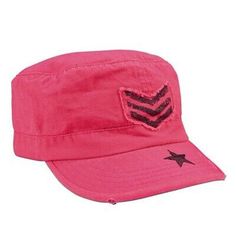 Rothco Vintage Style Combat Cap PINK Adjustable Hook & Loop / One Size Fits Most 100% Cotton Ripstop New With Tags Made in China Army Hats, Military Clothes, Army Navy Store, Gwen Stefani Style, Vintage Stripes, Anything Pink, Military Bag, Nurse Week, Military Cap