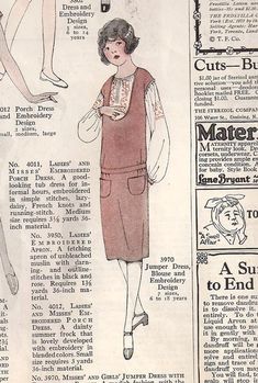 McCall 3970 | Vintage Sewing Patterns | Fandom 1920 Dress, Girls Fancy Dress, Dress History, Vintage Classics, Bright Star, Pinafore Dress, Fashion Board, Period Dramas