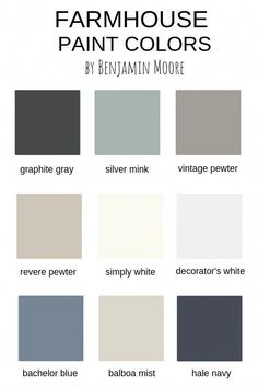 the different shades of paint that are available in this color scheme for furniture and home decor