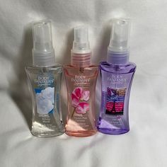 Perfume Scents: Fresh White Musk, Pink Sweet Pea Fantasy, Romance&Dreams Body Fantasies Perfume, Tree Hunt, Fantasy Perfume, Hand Salve, Indie Lee, Body Sprays, Perfume Set, Perfume Scents, Perfume Lover