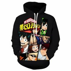 3D Hoodie Cosplay Jacket Full Zip Coat Casual Sweatshirt     Material :Polyester   Note： Please kindly check size table before place order, if over weight, please choose the size of the larger  one!   Unit: CM (1inch=2.54cm) Notes:  We measured manually, please allowed 1-3 cm size deviation. My Hero Academia Sweatshirt, Cheap Anime Style Shirt For Cosplay, Casual Long Sleeve Tops For Cosplay, Black Hooded Tops With Anime Print, Black Cartoon Print Sweatshirt Streetwear, Casual Character Print Sweatshirt For Cosplay, Black Cartoon Print Sweatshirt For Streetwear, Black Anime Print Hoodie Sweatshirt, Long Sleeve Anime Print Hoodie For Fall