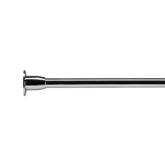 a black handle on a white background