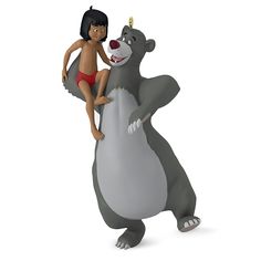 a cartoon character is standing on top of a bear and holding a candle in his hand