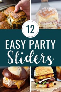 super bowl sliders are the perfect appetizer for any party