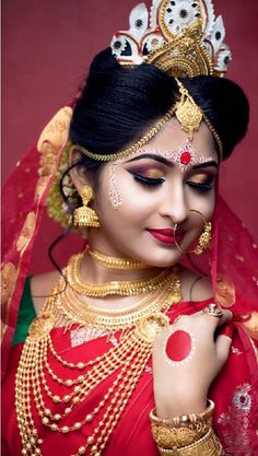 Mackup Look, Bride Images, Indian Bridal Sarees