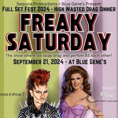 JRC Events on Instagram: "Wow! A drag dinner where drag performers put each other into drag! Come join us on Saturday 9/21 at Blue Gene's for this spectacular show!" All Stars 9 Drag Race, Drag Race Poster, Drag Race Werq The World, Drag Race Uk Season 4, Drag Race Memes Funny, Join Us, Blue