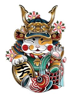 Hero Tattoo, Neo Tattoo, Reaper Tattoo, Forearm Band Tattoos, Japan Tattoo Design, Wolf Tattoo Design, Japanese Sleeve Tattoos, Japanese Cat, Japan Tattoo