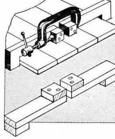 a drawing of a piece of wood being worked on by an electric device with two wires attached to it