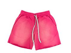 BLANK WASHED SHORTS - Google Drive Diy Clothes Design, Street Fashion Men Streetwear, Red Shorts