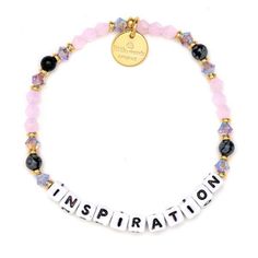 Little Words Project Gratitude Inspiration Bracelet Little Words Project, Acrylic Letters, Handle With Care, Handcrafted Bracelets, Women Encouragement, Letter Beads, Girls World, Girl Gang, Together We Can