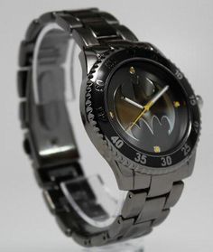 Batman Watch (BAT8009) – SuperheroWatches.com Batman Bracelet, Batman Jewelry, Batman Watch, The Batman Logo, Batman Quotes, Batman Gifts, Im Batman, Batman Logo, The Batman