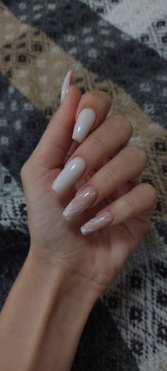 Neutral Nails Acrylic, Hard Gel Nails, Nail Art For Beginners, Funky Nails