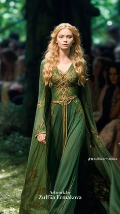 Elven Dress, Modern Dresses, Ootd Instagram, Summer Nature, Medieval Clothing, Medieval Dress