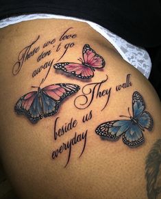 Inspirational Tattoo Quotes, Forever Tattoo, Nice Tattoos, Inspirational Tattoo, Dad Tattoo, Rose Tattoos For Women, Remembrance Tattoos, Mommy Tattoos