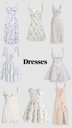 Modesty Outfits, Preppy Summer Outfits, Beautiful Floral Dresses, Cute Dress Outfits, Outfit Inspo Summer, Dream Dresses, Cute Preppy Outfits, Easy Trendy Outfits