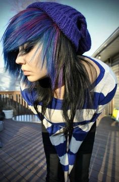 hair/clothes Blonde Pony, Emo Scene Hair, Scene Girl, Black Hair Color, Hair Color Pastel, Emo Hair, Scene Girls, Scene Fashion