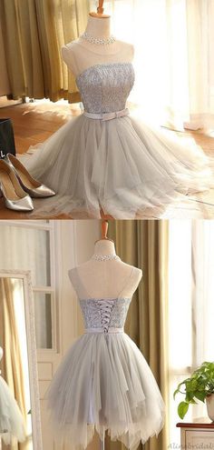 1. Material: applique, sequin, tulle, elastic silk satin.2. Color: it can be in custom color, please contact us and tell us dress number, then we will send you more colors to choose.3, Size: can do both standard size and custom size. If you need do custom sized dresses, please send us following measurements or leave a note when place an order.bust______ cm/inchwaist______cm/inchhip:_______cm/inchdress length:_______cm/inchshoulder to shoulder :_______cm/inch (measured from back of shoulder)shoul Grey Homecoming Dress, Dresses Bow, Short Satin, Dama Dresses, Blue Lace Top, Satin Homecoming Dress, Line Dresses, Dresses Homecoming, Knot Dress