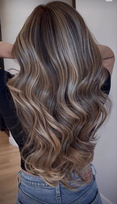 Dark Brunette Hair, Brown Hair With Blonde Highlights, Hairstyles For Layered Hair, Ash Blonde Hair, Brown Hair Balayage, Blonde Hair Inspiration