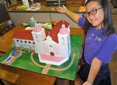 Mission Santa Barbara Project, Santa Barbara Mission Project, Summer Experiments, Organize Kids, Diy Santa