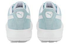 380686-18 Puma Suede, Fashion Performance, Top Women, Stylish Sneakers, Low Top, Perfect Pair, Your Perfect, Light Blue, Womens Tops