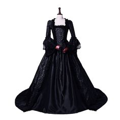 Vampire Wardrobe, Ball Gowns Victorian, Gothic Victorian Dresses, Costume Masquerade, Lace Costume, Medieval City, Princess Prom Dresses, Costume Ball, Victorian Costume