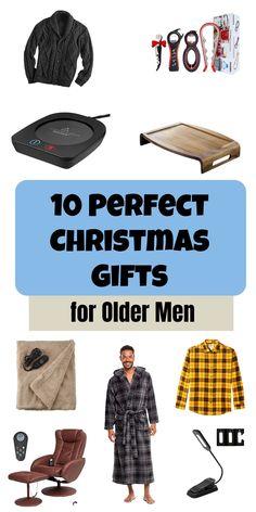 christmas gifts for older men that are perfect for the man who likes to be in bed