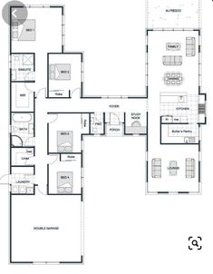 the floor plan for a home with two bedroom and one bathroom, including an attached living room