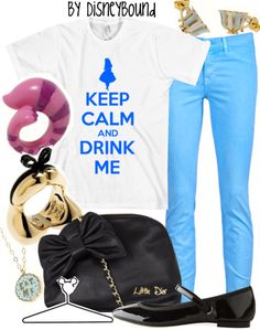 Alice In Wonderland Clothes, Wonderland Outfit, Wonderland Fashion, Disney Themed Outfits