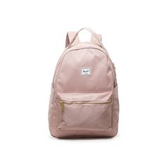 Herschel-Nova Mid Backpack Everyday accessories call for a practical essential. The Nova Mid backpack from Herschel is a staple thanks to its classic bookbag silhouette, two accessible exterior slip pockets, and roomy interior. Affordable Cute Pink Backpack, Cheap Pink Student Backpack, Cheap Cute Pink Backpack, Cheap Versatile Pink Backpack, Cute Bookbags, Trending Backpacks, Cute School Backpacks, Hershel Backpack Pink, Preppy Backpack