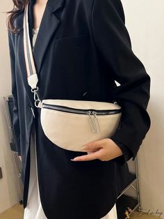 BirdinBag - Lychee Pattern Lady Breast Bag: Fashionable and Versatile Shoulder Messenger Bag Shoulder Messenger Bag, Saddle Bag, Waist Bag, Sling Bag, Saddle, Messenger Bag, Pattern