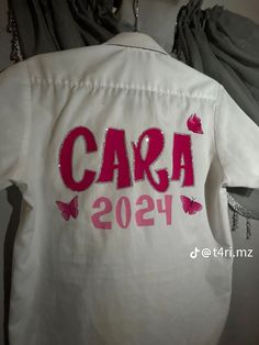 2024 leavers shirt design pink bratz font Bratz Leavers Shirt, Yr 11 Leavers Shirt Ideas