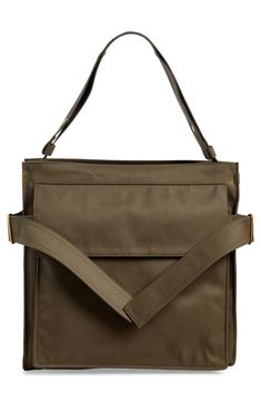 Gusseted compartments and adjustable side straps lend extra capacity to this Italian-crafted canvas tote that's both durable and understated. Top carry handle Exterior flap pocket Lined Textile Made in Italy Designer Handbags Canvas Crossbody Shoulder Bag For Work, Rectangular Canvas Satchel With Detachable Strap, Canvas Crossbody Workwear Bags, Canvas Lined Tote Shoulder Bag For Work, Canvas Crossbody Bag For Work, Canvas Shoulder Bag With Detachable Handle For Work, Modern Travel Canvas Bag With Detachable Handle, Modern Canvas Shoulder Bag With Detachable Strap, Canvas Shoulder Bag With Detachable Strap And Double Handle