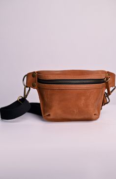 Vintage Leather Belly Waist bag, Women Shoulder Bag, Leather Belly Crossbody Bag, Handbag, Fanny pack with Leather Bel, Small Bag Unisex PREMIUM LEATHER & HANDCRAFTED  Crafted with an obsessive attention to detail, our fanny packs are handcrafted from beautiful Full Grain Leather called Crazy horse leather.  Crazy horse leather is full-grain leather that gets better and more beautiful with time and usage. Rather than wear out, a crazy horse leather develops a patina. The leather is made from an entire cowhide.  Our bags are one of the most durable, most expensive, highest grades of cow leather, they take hits well and look even better with age. Much thicker and more heavy duty than typical genuine grade leather, as it ages our leather becomes soft and supple.  AVAIBLE IN COLORS:  ✔ black ✔ Leather Belt Bag With Zipper Pouch For Travel, Brown Pouch Belt Bag With Zipper, Brown Belt Bag With Zipper Pouch, Leather Belt Bag With Zipper Pouch For Everyday, Casual Leather Belt Bag With Zipper Pouch, Brown Zipper Pouch Belt Bag For Daily Use, Brown Belt Bag With Zipper Pouch For Daily Use, Brown Crossbody Belt Bag With Zipper Pouch, Brown Crossbody Belt Bag With Zipper